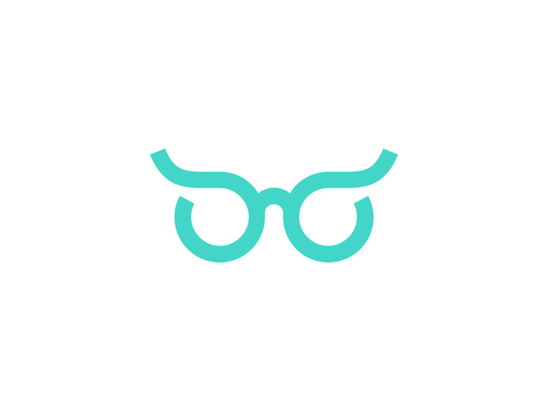 Eyeglasses Logo - Tutisto / owl / logo design by Deividas Bielskis on Dribbble