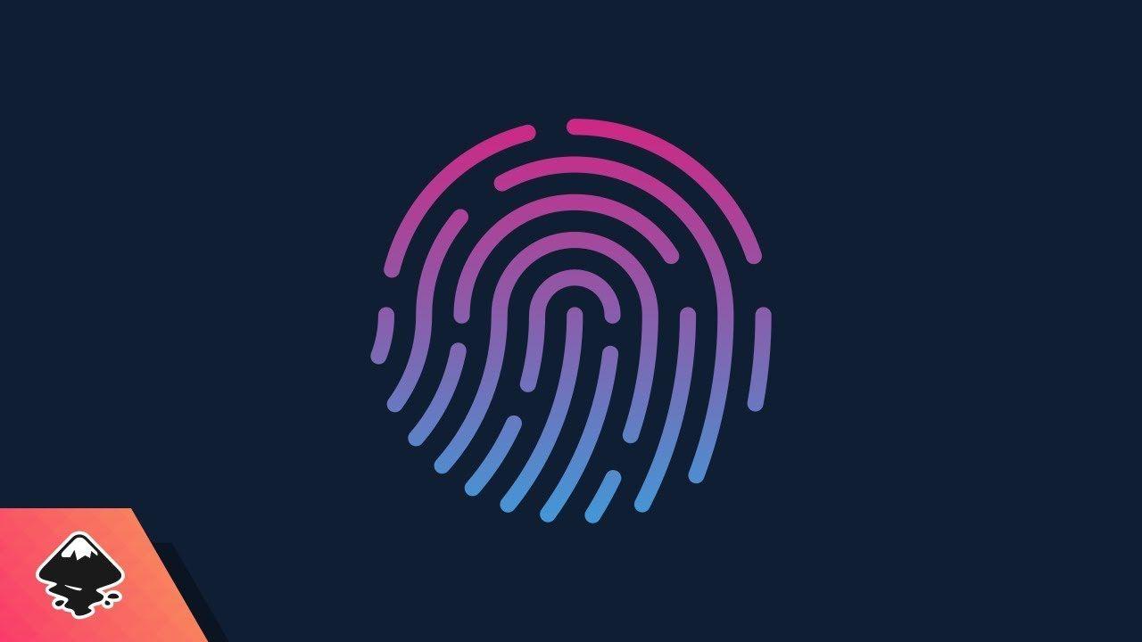 Fingerprint Logo - Inkscape Tutorial: Vector Fingerprint Logo