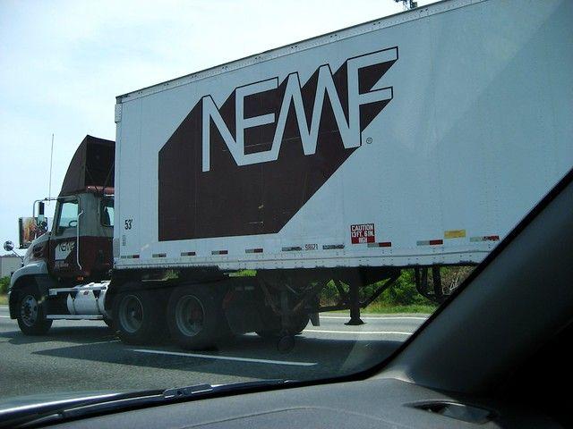 Nemf Logo - NEMF | Driving to Jersey. I've been on a shipping-truck logo… | Flickr
