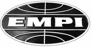 Empi Logo - License Plate, Oval, EMPI Logo (No Mounting Holes)