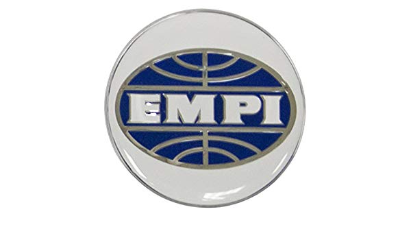 Empi Logo - Empi 9666 Wheel Cap Horn Button Sticker, Empi Logo White