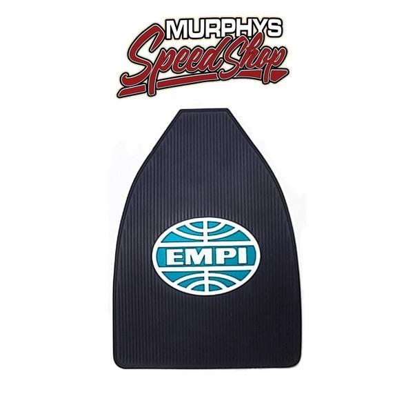 Empi Logo - EMPI 15-1099 Vw Bug Front Rubber Floor Mats With Blue Empi Logo
