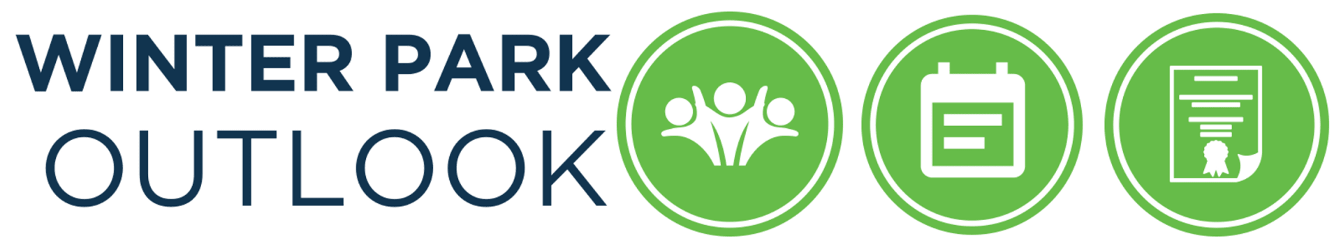 Green Outlook Logo - Winter Park Outlook - Winter Park Chamber of Commerce, FL