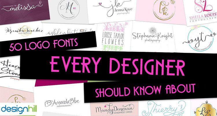 Should Logo - 50 Logo Fonts Every Designer Should Know About