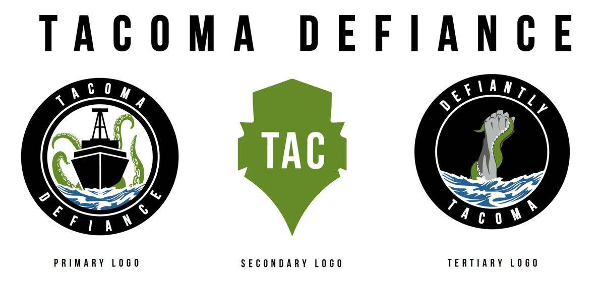 Defiance Logo - Sounders USL affiliate rebrands as Tacoma Defiance