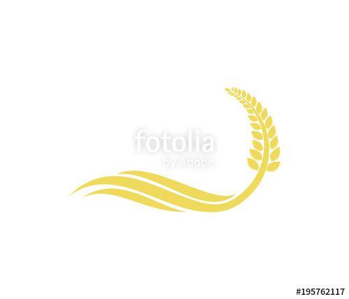 Agronomy Logo - vector logo design for agriculture, agronomy, wheat farm, rural