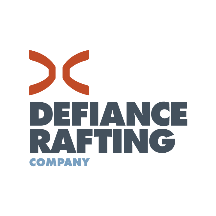 Defiance Logo - Defiance Rafting Company. Glenwood Springs Whitewater Rafting