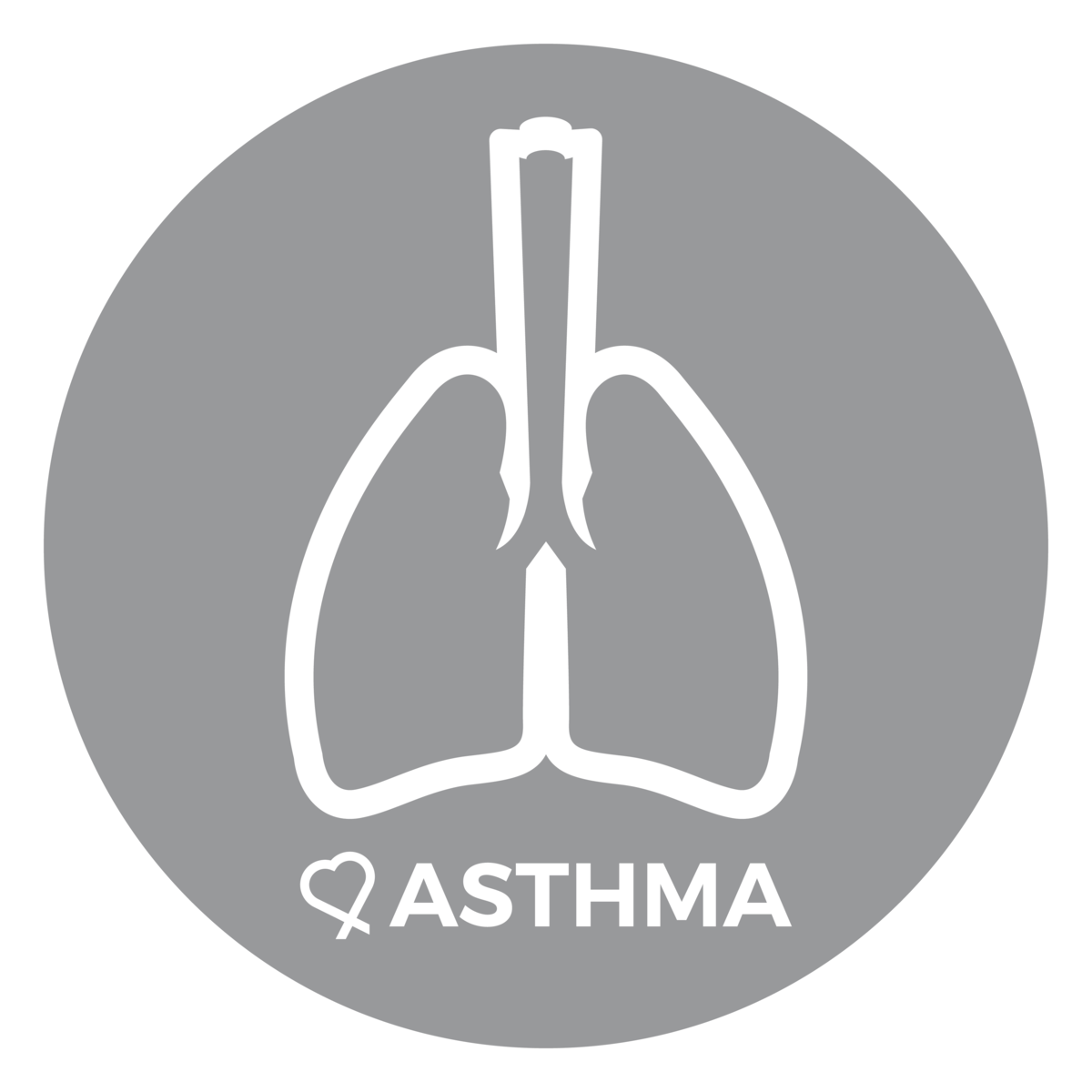 Asthma Logo - Asthma Patch