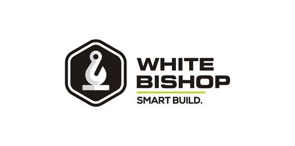Bishop Logo - WHITE BISHOP