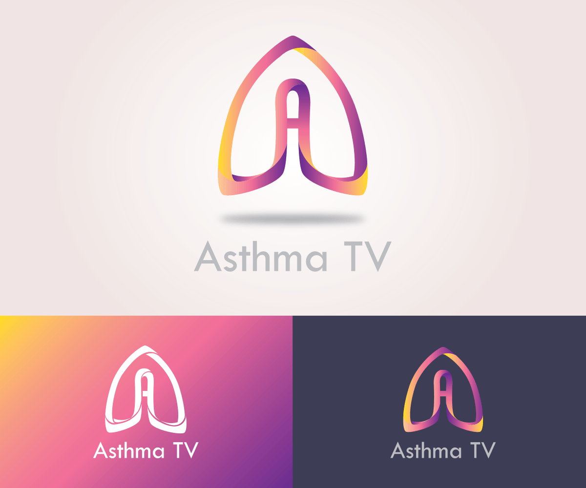 Asthma Logo - Tv Logo Design for Asthma TV by Bela Paiva | Design #18213378