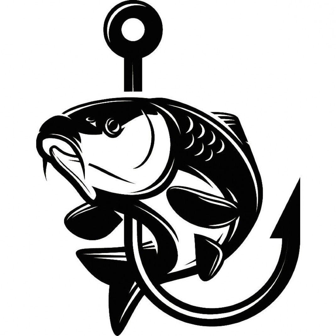 Carp Logo - Carp Fishing Logo Angling Fish Hook