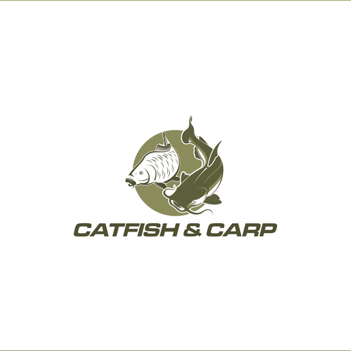 Carp Logo - Catfish & Carp logo design | Logo design contest