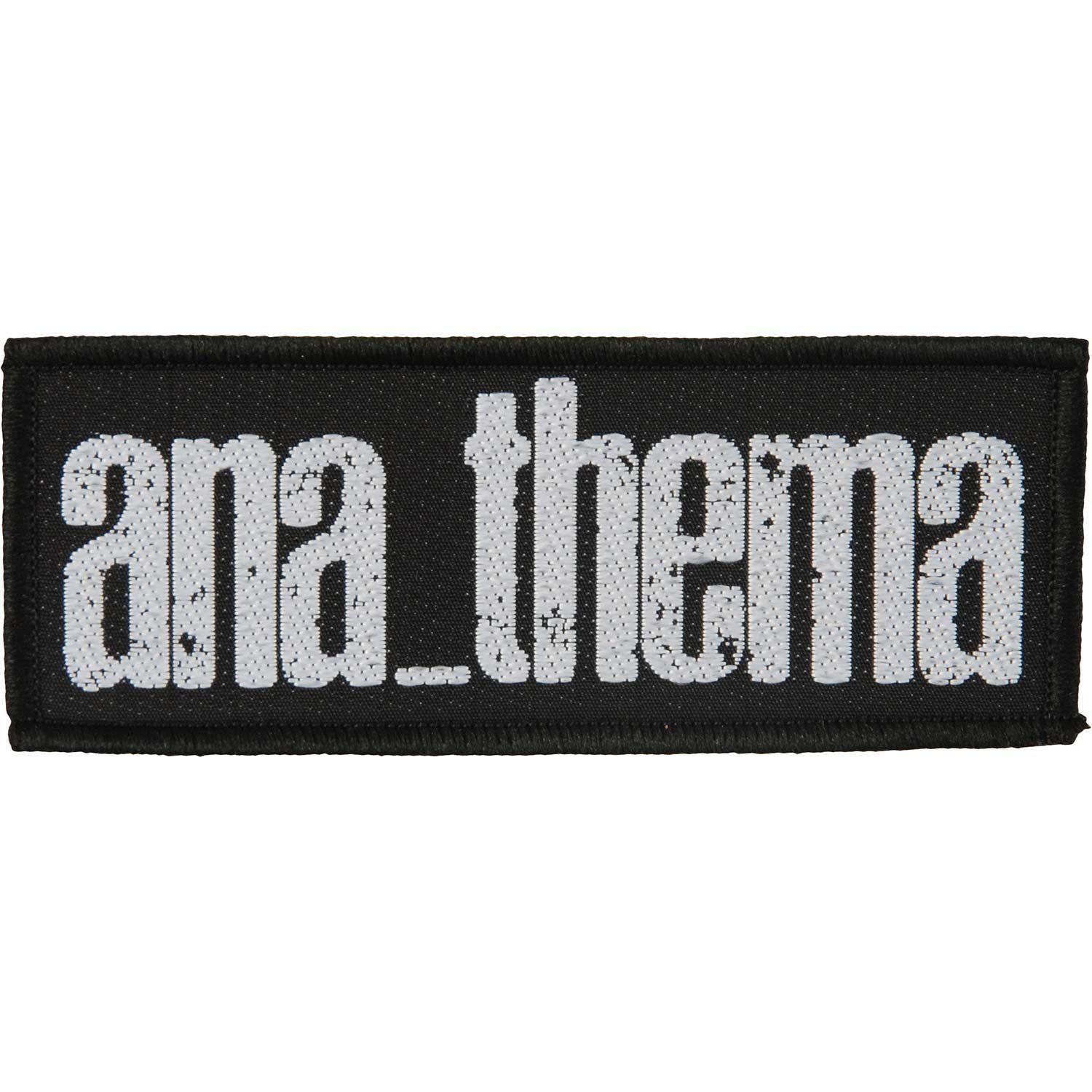 Anathema Logo - Amazon.com: Anathema Men's Logo Woven Patch Black: Clothing