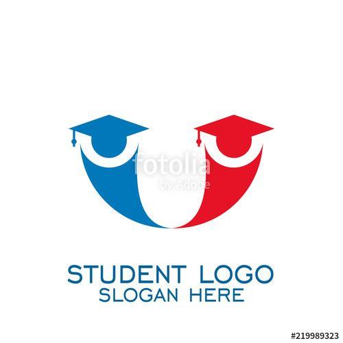 Student Logo - Student Logo Design. Stock Image And Royalty Free Vector Files
