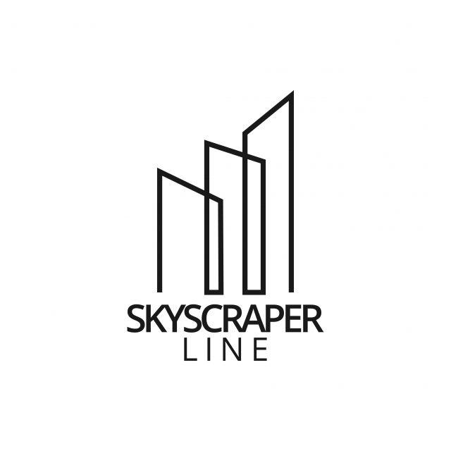 Skyscraper Logo - Real Estate Skyscraper Logo Icon Graphic Design Template, Logo ...