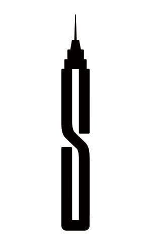 Skyscraper Logo - Identity designed for the Skyscraper Museum, devoted to the history ...
