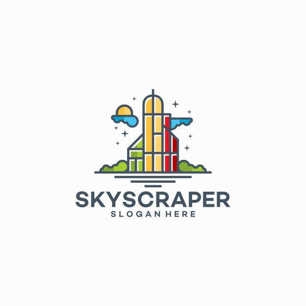 Skyscraper Logo - Skyscraper logo Vector