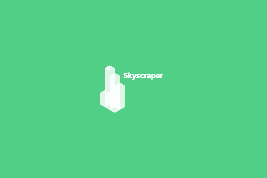 Skyscraper Logo - Skyscraper logo. Oblivit's Portfolio