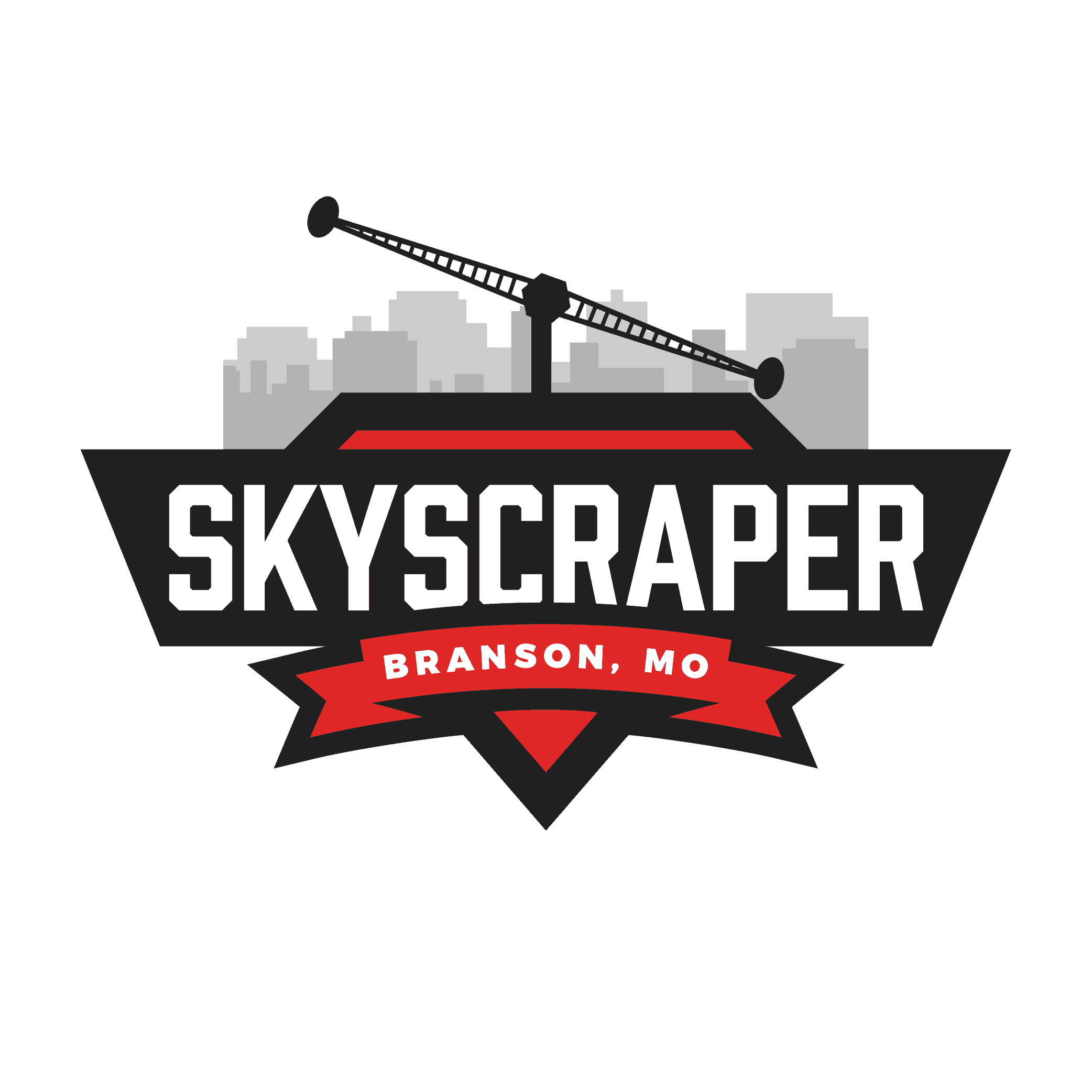 Skyscraper Logo - The Skycoaster Is A Top Branson Missouri Attraction