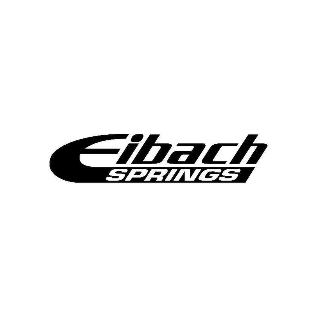 Eibach Logo - Eibach Springs Logo Jdm Decal