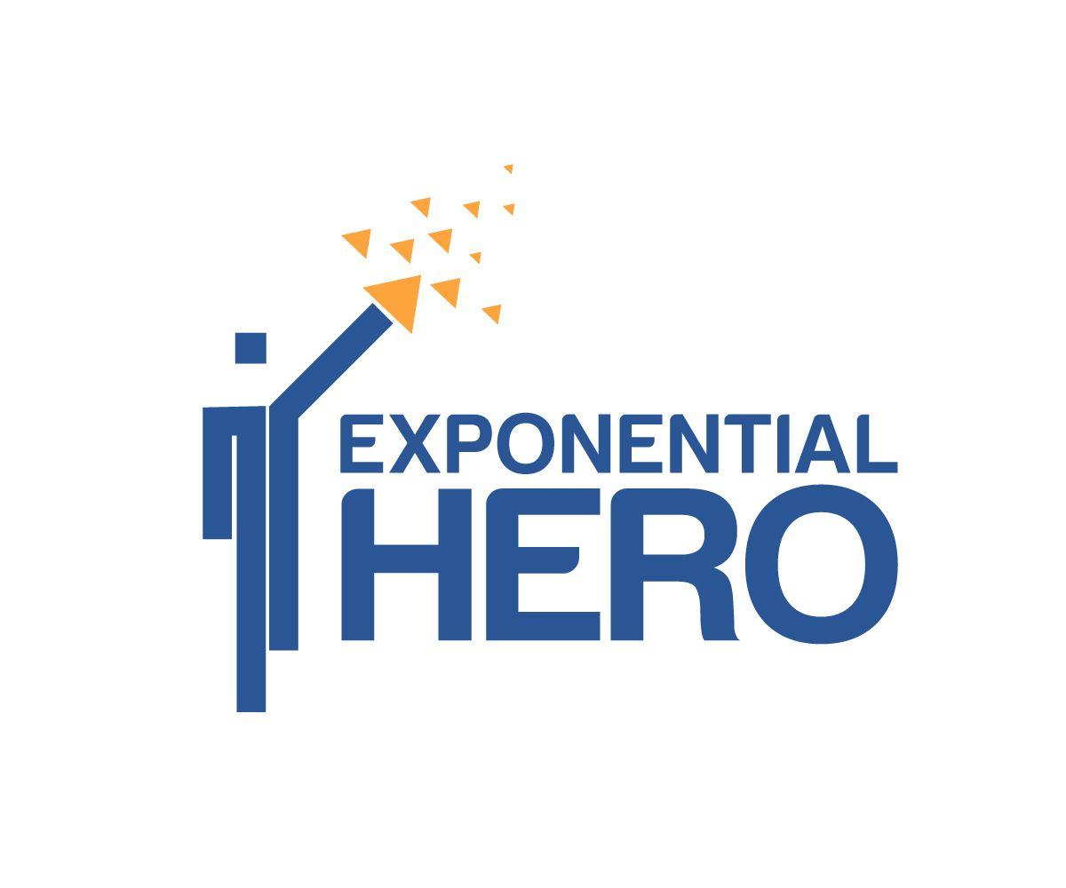 Exponential Logo - Playful, Modern Logo Design for Exponential Hero by Jay Design ...