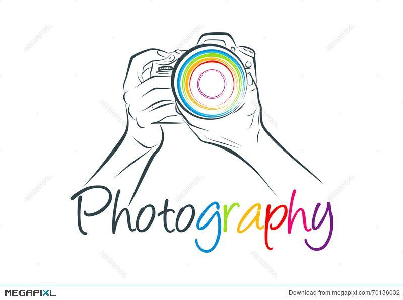 Camer Logo - Camera Logo, Photography Concept Design Illustration 70136032 - Megapixl