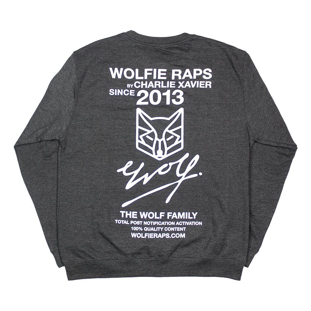 Wolfieraps Logo - The Wolf Family Sweater