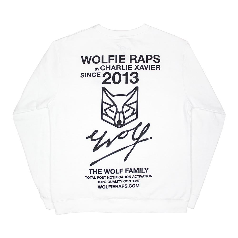 Wolfieraps Logo - The Wolf Family Sweater -