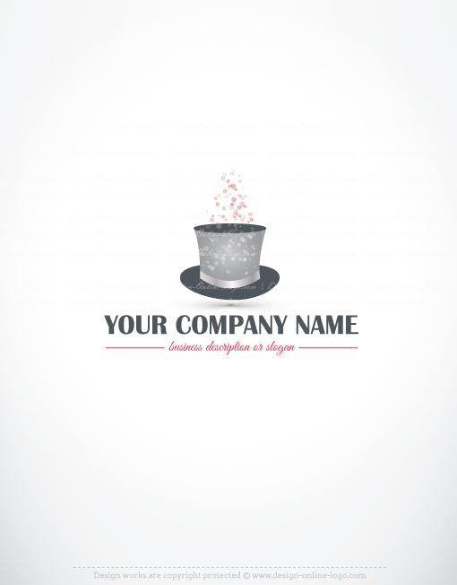 Magician Logo - Exclusive Logo Design: Magician Logo image + FREE Business Card