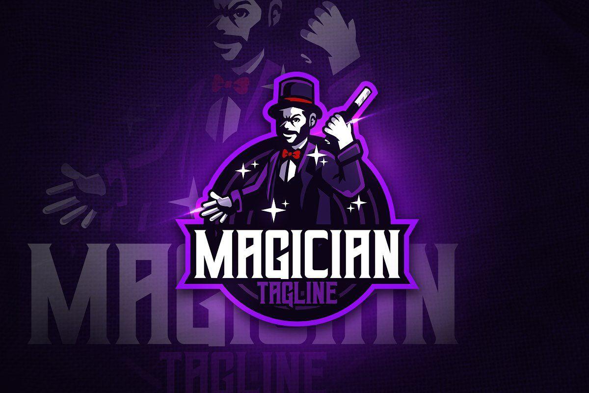 Magician Logo - Magician - Mascot & Esport Logo