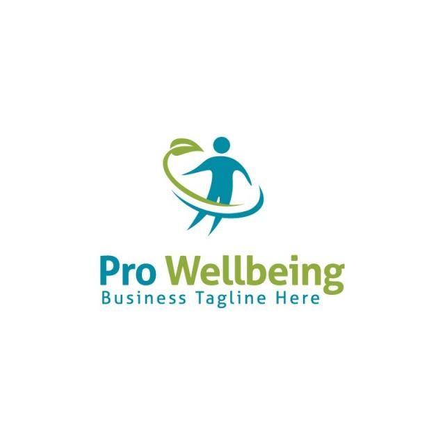 Well-Being Logo - Pro Wellbeing Logo Template for Free Download on Pngtree