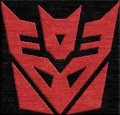 Deception Logo - Transformers Deception Logo Rug