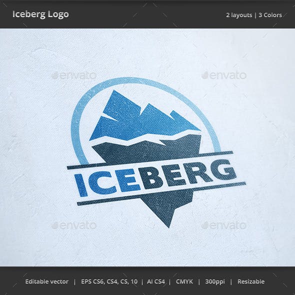 Iceberg Logo - Iceberg Logo by WheelieMonkey | GraphicRiver