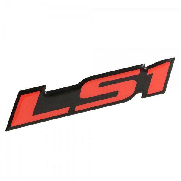 LS1 Logo - Corvette C5 Domed LS1 Emblem, C6 ZR1 Style, 1997 2004