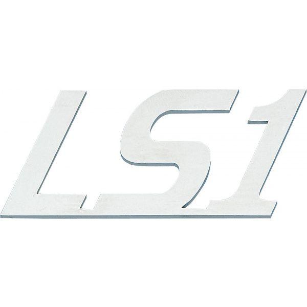 LS1 Logo - Camaro Fender Emblem, LS1, Stainless Steel