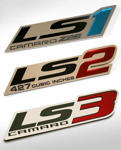 LS1 Logo - ZR1 Styled LT LS LS LS3 Emblems from third_shift. studios