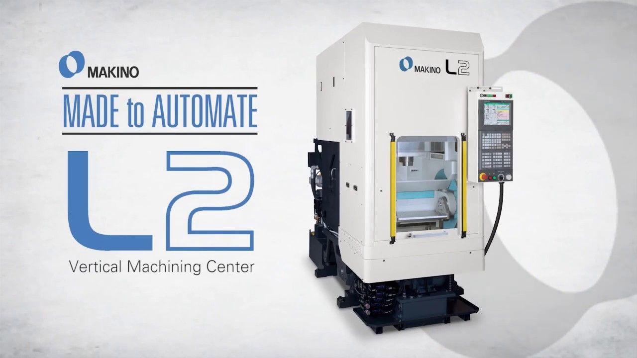 Makino Logo - L2 VMC: Made To Automate High Volume, Small Part Manufacturing