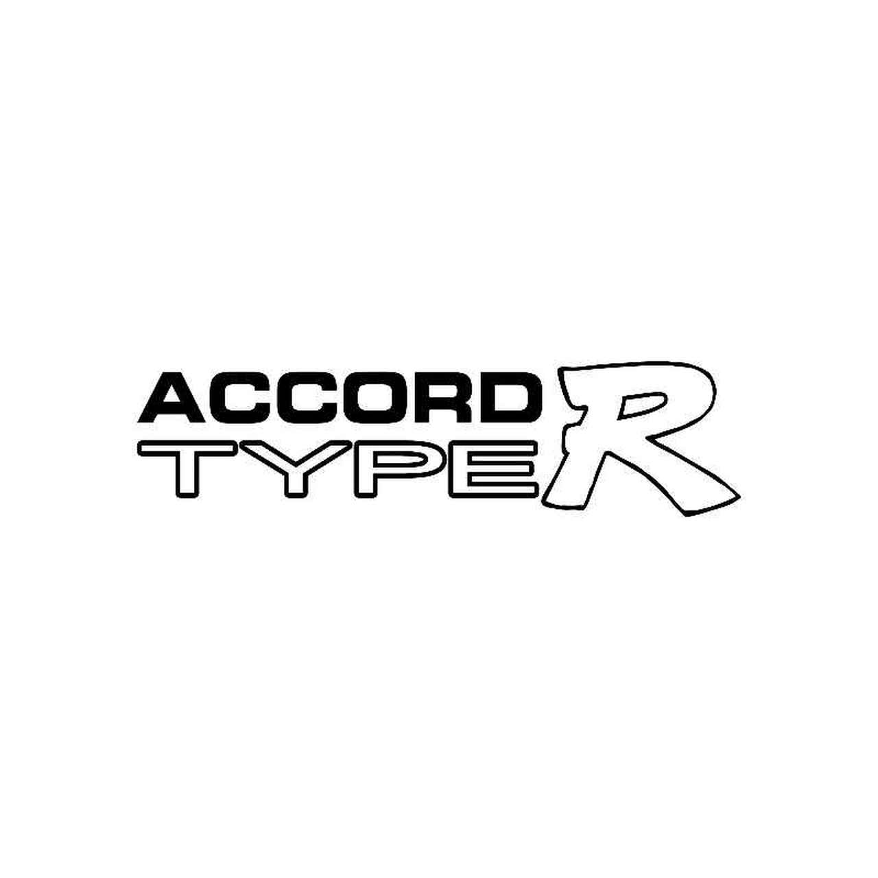 Accord Logo - Accord Type R Logo Jdm Decal