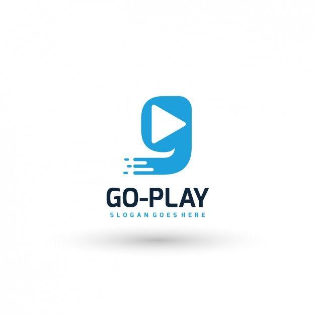 Player Logo - Video Player Logo Template | free vectors | UI Download