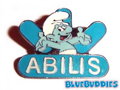 Abilis Logo - Smurf Pins Coca Cola Smurf Pin Naughty Smurf Pin Abilis Smurf Pin ...