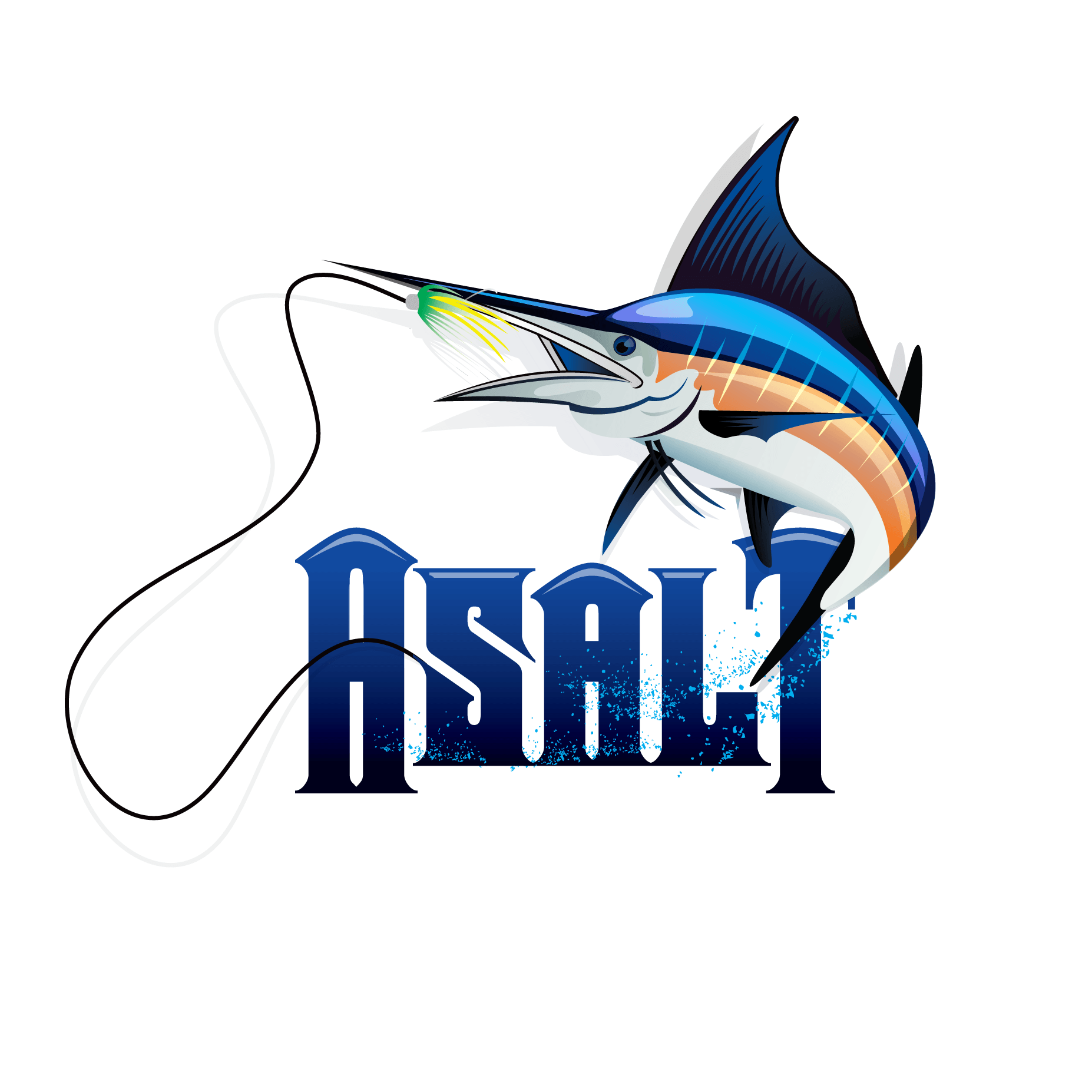 Marlin Logo - Logo design for a Marlin fishing charter comapnay. | Mick di 2019