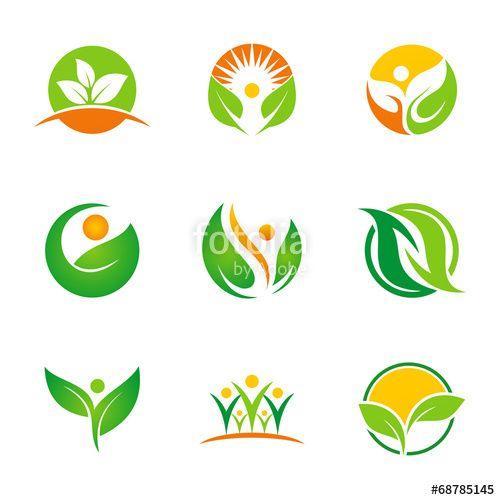 Life Logo - ecology health life green logo