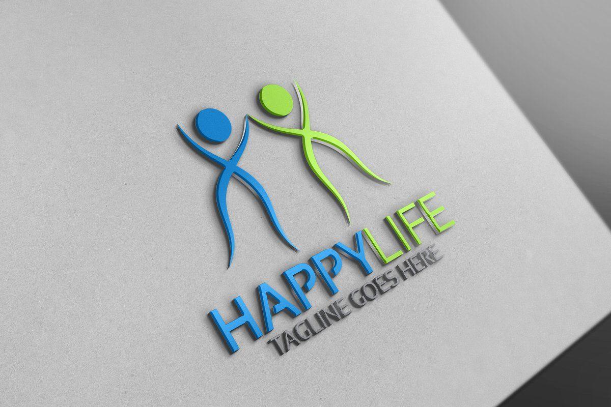 Life Logo - Happy Life Logo ~ Logo Templates ~ Creative Market