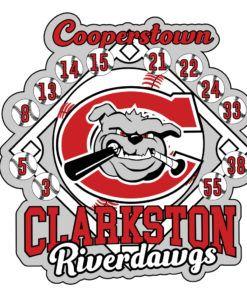 Riverdawgs Logo - Clarkston Riverdawgs – Player Prints | Custom Wall Graphics, Yard ...