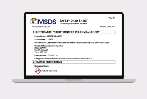 Mdsd Logo - MSDS.COM.AU of WHS Compliance and Authoring of GHS Safety