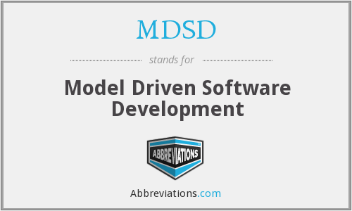 Mdsd Logo - MDSD - Model Driven Software Development