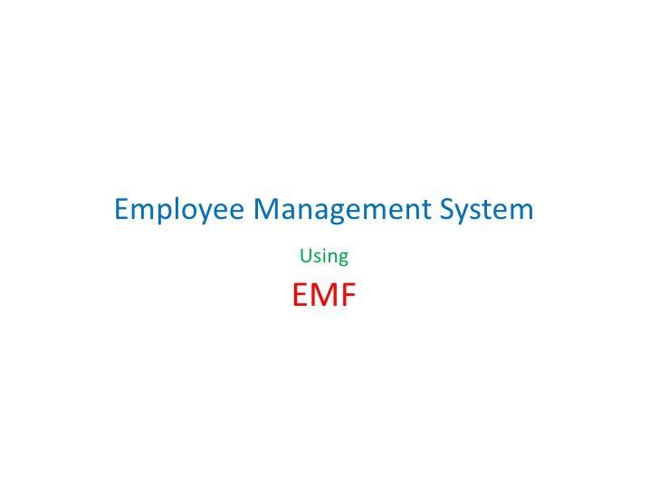 Mdsd Logo - EMF - An MDSD Approach