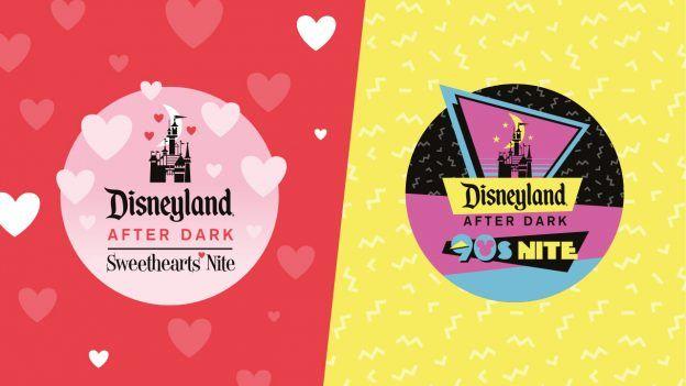 Sweethearts Logo - Disneyland After Dark Events: Sweethearts' Nite and 90s Nite