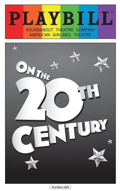 Twentieth Logo - On the Twentieth Century - June 2015 Playbill with Rainbow Pride Logo