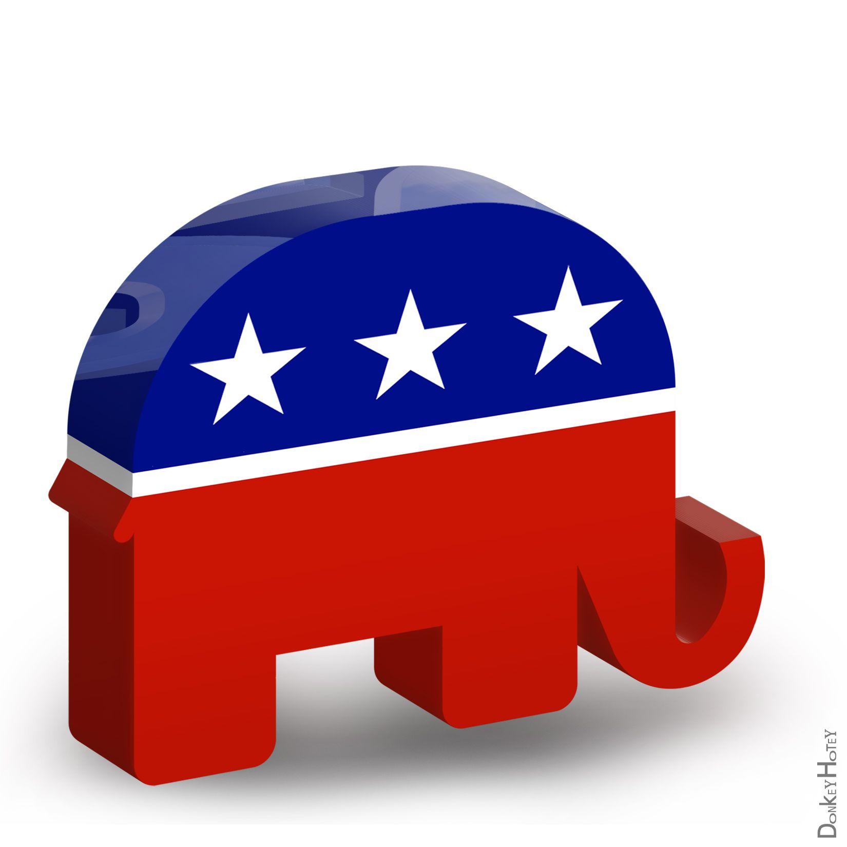 Republican Logo - GOP Republican logo